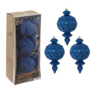 Шары набор (уп.3шт)  L28 W7,5 H11 см