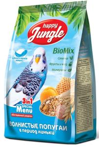 HJ Корм для волнистых попугаев при линьке 500 г
