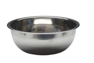 Миска металл 1,3л нерж.сталь