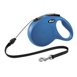 Рулетка поводок  Flexi New Classic XS 3м до 8кг трос черный