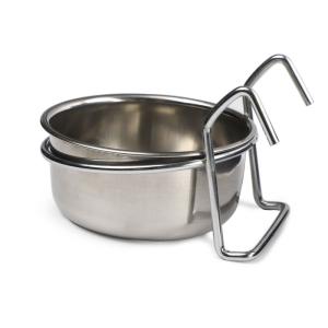 Миска металлическая с держателем, 0,25л, Triol