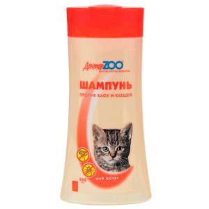 Шампунь д/котят антипаразитарный 250мл/15/ДОКТОР ZOO