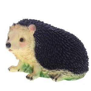 Фигура садовая Ежик на ножках большой H23см (ПОЛИСТОУН)