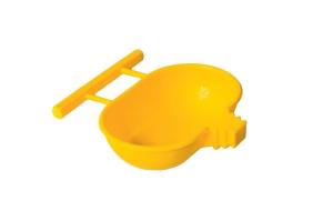 Дарэленд Кормушка для птиц, овальная (крепеж верт. и гориз. прутья) изумрудная