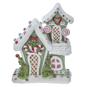 Фигурка декоративная Домик, L15,5 W6,5 H20 см