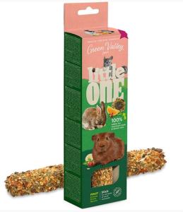 Лакомства д/грызунов Беззерновая палочка с фруктами 180г