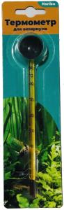 Термометр Naribo стеклянный тонкий на присоске 15см