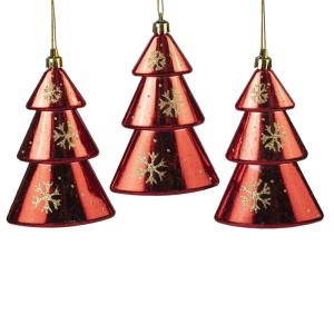 Шары набор Елочки (уп.12шт) 