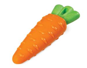 Игрушка резин Морковь 12,5*4,5см термопластичная/Китай