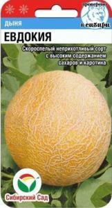 Дыня Евдокия 7шт (Сиб сад)