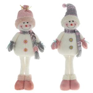 Игрушка набивная Снеговик, L22 W11 H70 см, 2в.