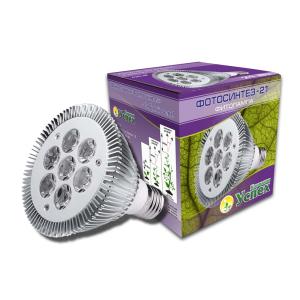 Фитолампа Фотосинтез-21 д-подсвечивания растений 1-1 Успех