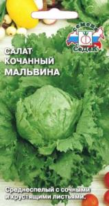 Салат Мальвина (тип АЙСБЕРГ) кочанный 0,5г Ср (Седек)