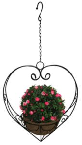 Коковита-кашпо подвес. Сердце 57х27х38см 
