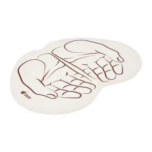 Коврик для сауны 44х34см Ладони войлок -20 