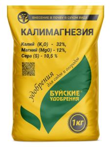 Калимагнезия 1кг Буйские удобрения (KMg-32:12) 13/13/702 БХЗ