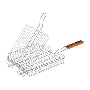 Решетка-гриль универсальная глубокая, 50(+5)x25x25x4cм Hot Pot-8