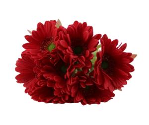 Искусственные цветы Букет гербер 7 голов Искусственные цветы Букет гербер 7 голов