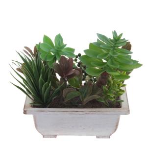 Цветочная композиция, L25 W19 H22 см