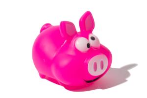 Игрушка-пищалка WOGY д/собак Свинка 9х7.8х7см арт.2024-1625 Код272625