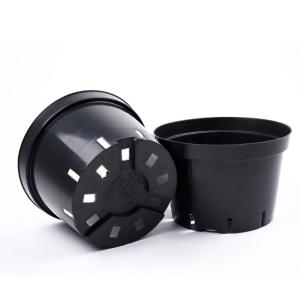 Горшок для рассады V-10л. 29х23 круг.черн-литой-АмТр