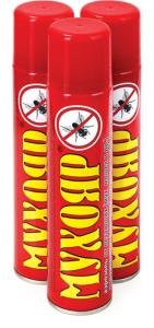 Дихлофос Мухояр аэрозоль 180мл (270см3)1-24-6 ВХ