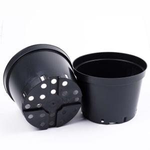 Горшок для рассады V-7,5л. 26*19 круг.черн/литой/5/3000 Мос/АмТр