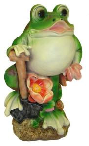 Жаба с лопатой L22 W24 H40 см