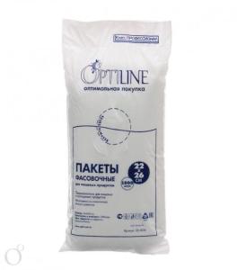 Пакет фасовочный 14+8х26см евроблок1000шт-10000 ПНД OPTILAINE