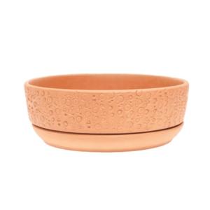 Дорс 3 горшок с поддоном 0,6л d15 h5,5см бонсай терракот  Дорс 3 горшок с поддоном 0,6л d15 h5,5см бонсай терракот