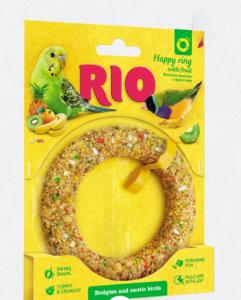 Лакомства д/попугаев волнистых и экзотов колечко 1*80г RIO (РИО)