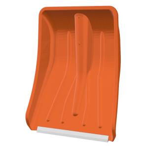 Лопата снег. 280х370 Скальд PRO полипропилен ал.планка. б-ч -5 ЦИКЛ