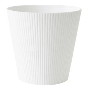 Луна кашпо со вставкой 33л белый