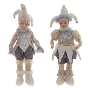 Игрушка набивная Клоун с музыкой и функцией движения, L18 W13 H52 см, 2в.