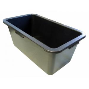 Таз 45л пластик строительный прямоугольный с ручками-25