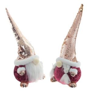 Игрушка набивная Гном, L19,5 W18 H18 см, 2в