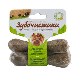 Зубочистики Деревенские лакомства со вкусом говядины 2x18г