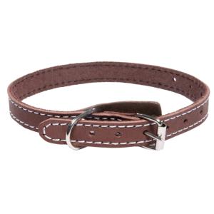 Ошейник кожаный безразмерный, 15ммх410мм