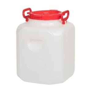 Бочка-бак 40л Дачная квадратная белая-3 Радиан