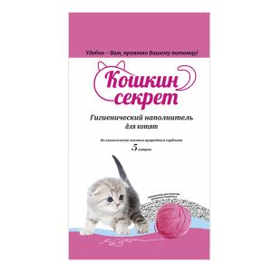 Наполнитель Кошкин секрет ЮНИОР д-котят комкующ 5л-6
