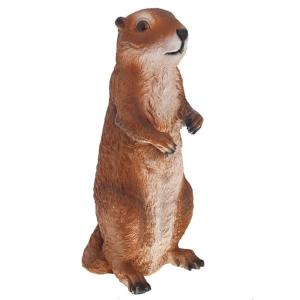Фигура садовая Бурундук большой L12W12H30 см (ПОЛИСТОУН)