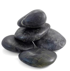 Галька S-BM, черная, 30-60мм, 1кг, Laguna