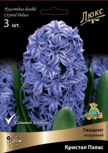 Гиацинт Махровый Кристал Пэлас 15-16-К 3шт Гиацинт Махровый Кристал Пэлас 15-16-К 3шт
