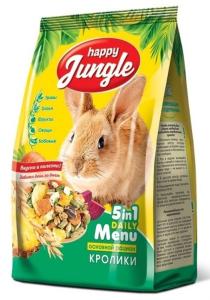 Корм д/кроликов молодых Happy Jungle (Хеппи Джангл) 400г