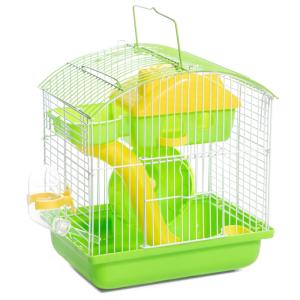 Клетка YD258G для мелких животных, эмаль, зеленая, 225*170*250мм, Triol