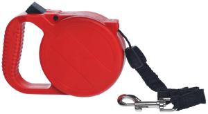 Рулетка-поводок 8м до 20кг Шнур Серая