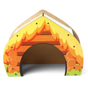 Домик для мелких животных деревянный 