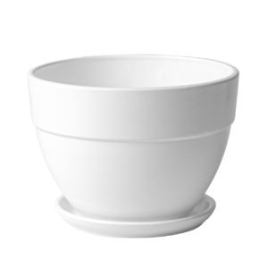 Айвори 4 горшок с поддоном 2,1л d18 h13см овал борт 