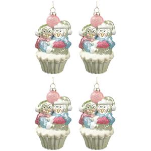 Шары набор Пирожное (уп.4шт) 