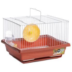Клетка YD114 для мелких животных, эмаль, терракотовая, 300х230х210мм, Triol